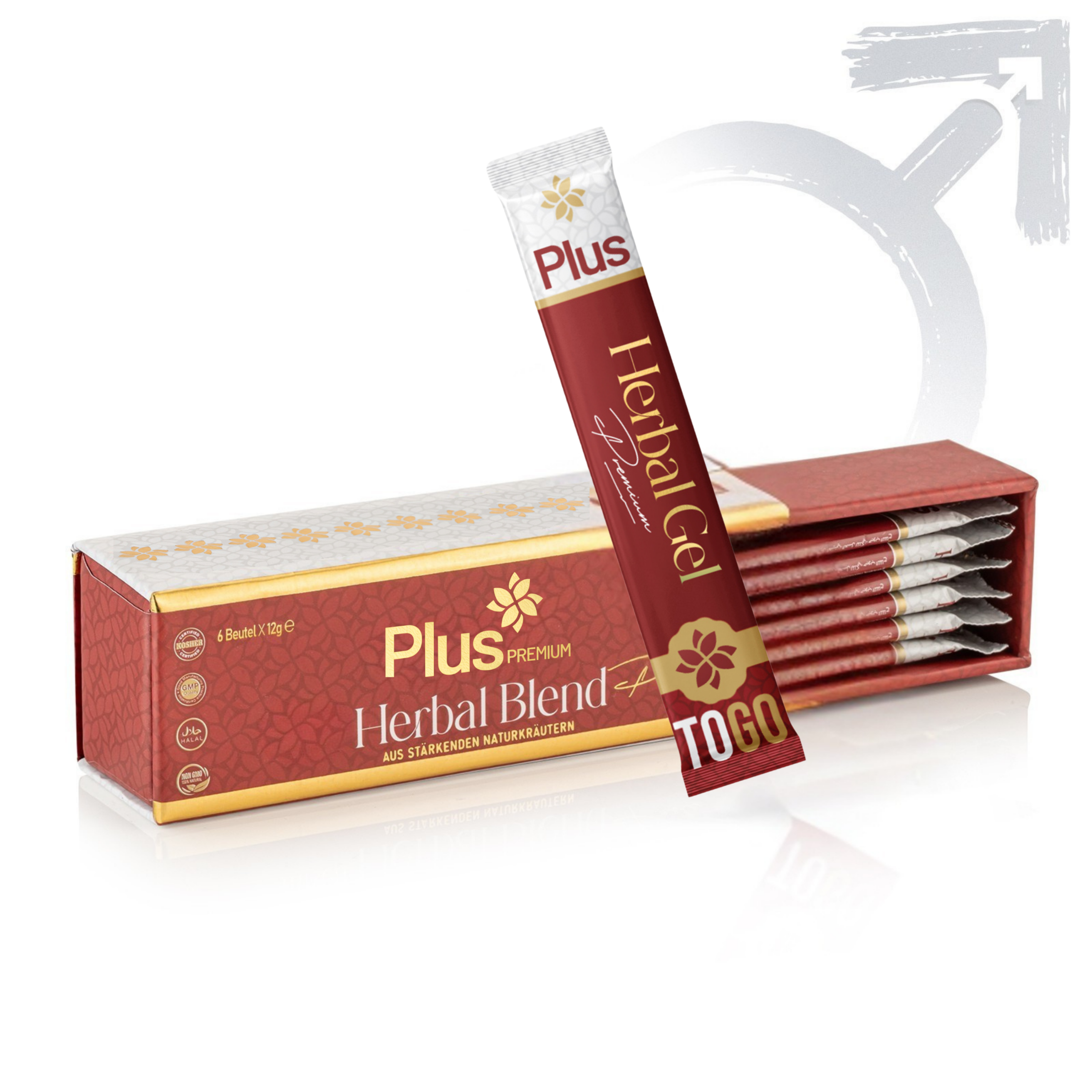 Plus Premium 6x12g Honey Afrodisac Man, Stick Honey Gel