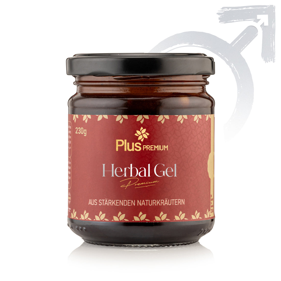 PLUS Premium 230g, Honig Herbal Paste, Maca, Honey, Ginseng & Tribulus Terrestris Gel